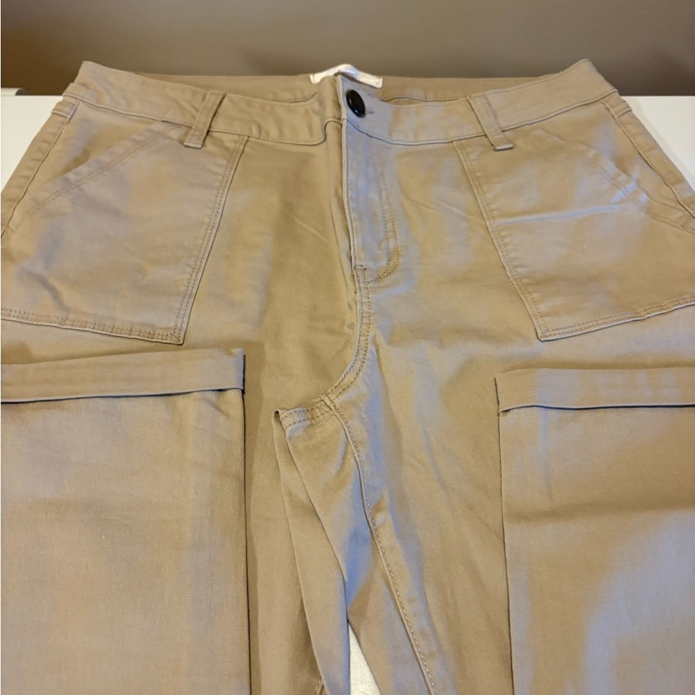 Men's Tan Cargo Pants